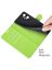 Brodef Wallet Чехол книжка кошелек для Realme GT Neo 2 зеленый
