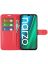 Brodef Wallet Чехол книжка кошелек для Realme Narzo 50A красный