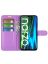 Brodef Wallet Чехол книжка кошелек для Realme Narzo 50i фиолетовый