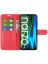Brodef Wallet Чехол книжка кошелек для Realme Narzo 50i красный