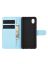 Brodef Wallet Чехол книжка кошелек для Samsung Galaxy A01 Core голубой