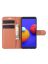 Brodef Wallet Чехол книжка кошелек для Samsung Galaxy A01 Core коричневый