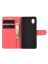 Brodef Wallet Чехол книжка кошелек для Samsung Galaxy A01 Core красный