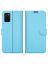 Brodef Wallet Чехол книжка кошелек для Samsung Galaxy A03s голубой