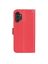 Brodef Wallet Чехол книжка кошелек для Samsung Galaxy A13 красный