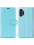 Brodef Wallet Чехол книжка кошелек для Samsung Galaxy A13 голубой