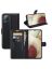 Brodef Wallet Чехол книжка кошелек для Samsung Galaxy A22 черный