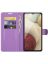 Brodef Wallet Чехол книжка кошелек для Samsung Galaxy A22 фиолетовый
