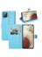 Brodef Wallet Чехол книжка кошелек для Samsung Galaxy A22 голубой