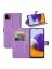 Brodef Wallet Чехол книжка кошелек для Samsung Galaxy A22s фиолетовый