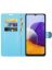 Brodef Wallet Чехол книжка кошелек для Samsung Galaxy A22s голубой