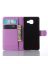 Brodef Wallet Чехол книжка кошелек для Samsung Galaxy A3 (2016) SM-A310F/DS фиолетовый