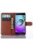 Brodef Wallet Чехол книжка кошелек для Samsung Galaxy A3 (2016) SM-A310F/DS коричневый