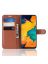 Brodef Wallet Чехол книжка кошелек для Samsung Galaxy A30 / Galaxy A20 коричневый