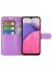 Brodef Wallet Чехол книжка кошелек для Samsung Galaxy A33 фиолетовый