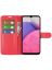Brodef Wallet Чехол книжка кошелек для Samsung Galaxy A33 красный