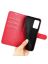 Brodef Wallet Чехол книжка кошелек для Samsung Galaxy A33 красный