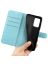 Brodef Wallet Чехол книжка кошелек для Samsung Galaxy A33 голубой