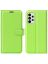 Brodef Wallet Чехол книжка кошелек для Samsung Galaxy A33 зеленый