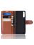 Brodef Wallet Чехол книжка кошелек для Samsung Galaxy A50 / Galaxy A30s коричневый