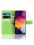 Brodef Wallet Чехол книжка кошелек для Samsung Galaxy A50 / Galaxy A30s зеленый