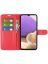Brodef Wallet Чехол книжка кошелек для Samsung Galaxy A53 красный