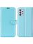 Brodef Wallet Чехол книжка кошелек для Samsung Galaxy A53 голубой