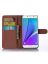 Brodef Wallet Чехол книжка кошелек для Samsung Galaxy A7 (2016) SM-A710F коричневый