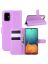 Brodef Wallet Чехол книжка кошелек для Samsung Galaxy A71 фиолетовый