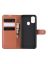 Brodef Wallet Чехол книжка кошелек для Samsung Galaxy M30s / Galaxy M21 коричневый