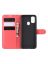 Brodef Wallet Чехол книжка кошелек для Samsung Galaxy M30s / Galaxy M21 красный