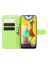 Brodef Wallet Чехол книжка кошелек для Samsung Galaxy M31 зеленый