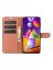 Brodef Wallet Чехол книжка кошелек для Samsung Galaxy M31s коричневый