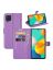 Brodef Wallet Чехол книжка кошелек для Samsung Galaxy M32 фиолетовый