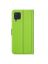 Brodef Wallet Чехол книжка кошелек для Samsung Galaxy M32 зеленый