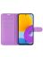 Brodef Wallet Чехол книжка кошелек для Samsung Galaxy M52 фиолетовый