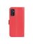 Brodef Wallet Чехол книжка кошелек для Samsung Galaxy M52 красный
