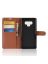 Brodef Wallet Чехол книжка кошелек для Samsung Galaxy Note 9 коричневый