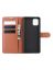 Brodef Wallet Чехол книжка кошелек для Samsung Galaxy Note10 Lite коричневый