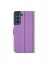 Brodef Wallet Чехол книжка кошелек для Samsung Galaxy S21 FE фиолетовый