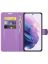 Brodef Wallet Чехол книжка кошелек для Samsung Galaxy S22 фиолетовый