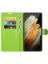 Brodef Wallet Чехол книжка кошелек для Samsung Galaxy S22 ultra зеленый