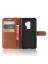 Brodef Wallet Чехол книжка кошелек для Samsung Galaxy S9 Plus коричневый