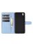 Brodef Wallet Чехол книжка кошелек для Vivo Y91i / Vivo Y91c голубой