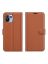 Brodef Wallet Чехол книжка кошелек для Xiaomi Mi 11 Lite коричневый