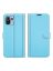 Brodef Wallet Чехол книжка кошелек для Xiaomi Mi 11 Lite голубой