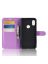 Brodef Wallet Чехол книжка кошелек для Xiaomi Mi A2 Lite / Xiaomi Redmi 6 Pro фиолетовый