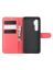 Brodef Wallet Чехол книжка кошелек для Xiaomi Mi Note 10 Lite красный
