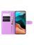 Brodef Wallet Чехол книжка кошелек для Xiaomi Poco F2 Pro фиолетовый