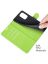 Brodef Wallet Чехол книжка кошелек для Xiaomi Poco F3 зеленый